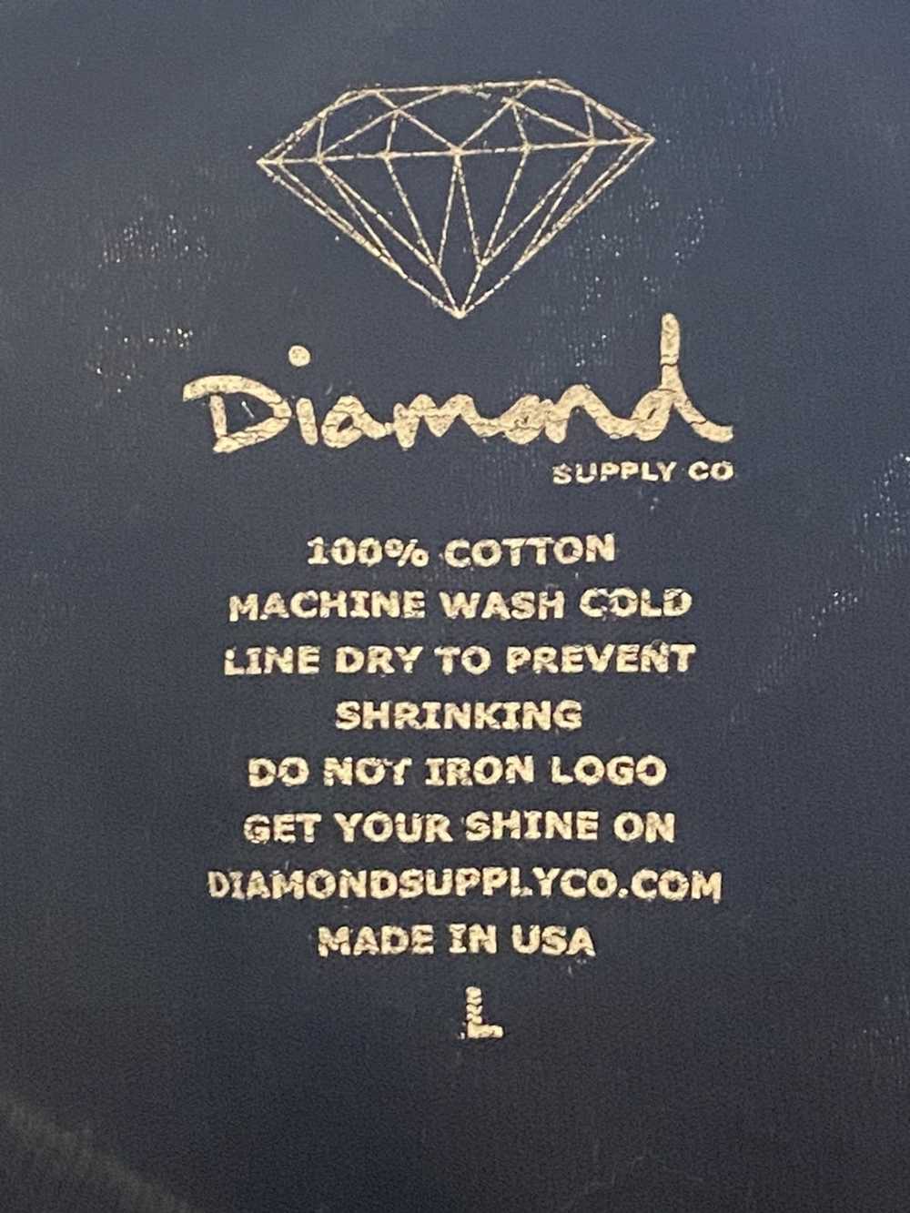 Streetwear Diamond Supply Co T Shirt Rare Skate S… - image 3