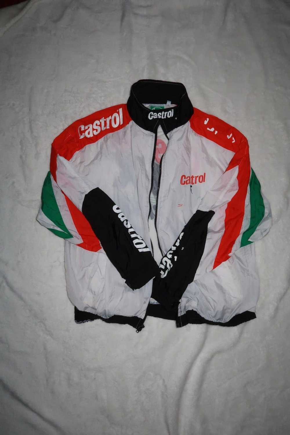 Vintage Vintage Castrol GTX Racing Windbreaker Jacket - Gem