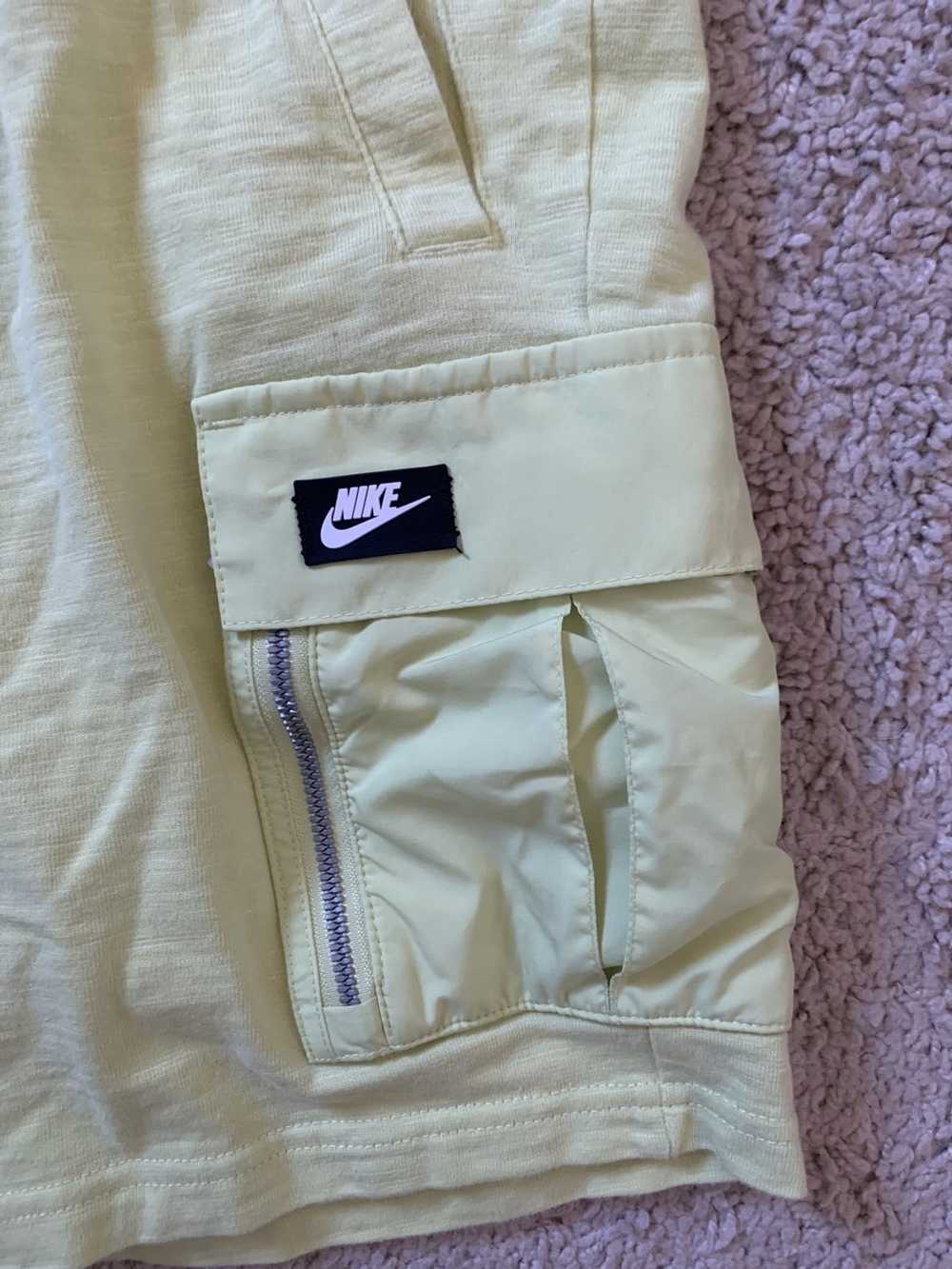 Nike × Streetwear × Vintage 80s Cotton Cargo Shor… - image 2