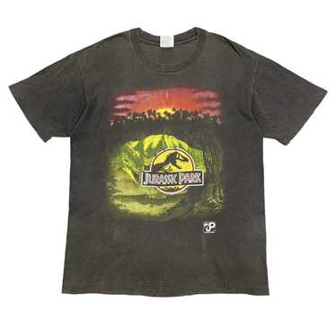 VTG outlets 90'S JURASSIC PARK PROMO FILM 1993 TEE SHIRT Size M Single Sticth Made in US