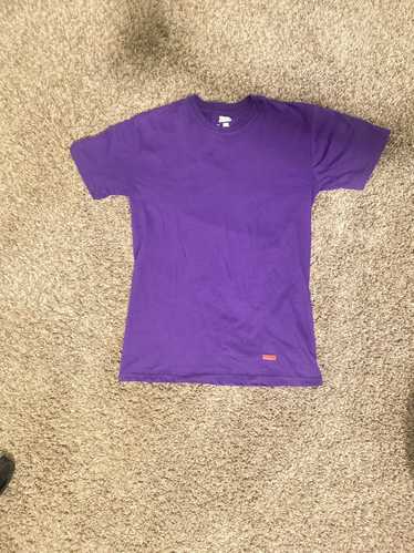 Supreme Hanes Purple Tagless Tees (2 pack) Size Large SS21