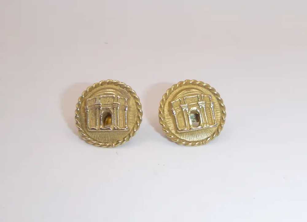 Vintage PPIE Gold Plated Earrings - image 6