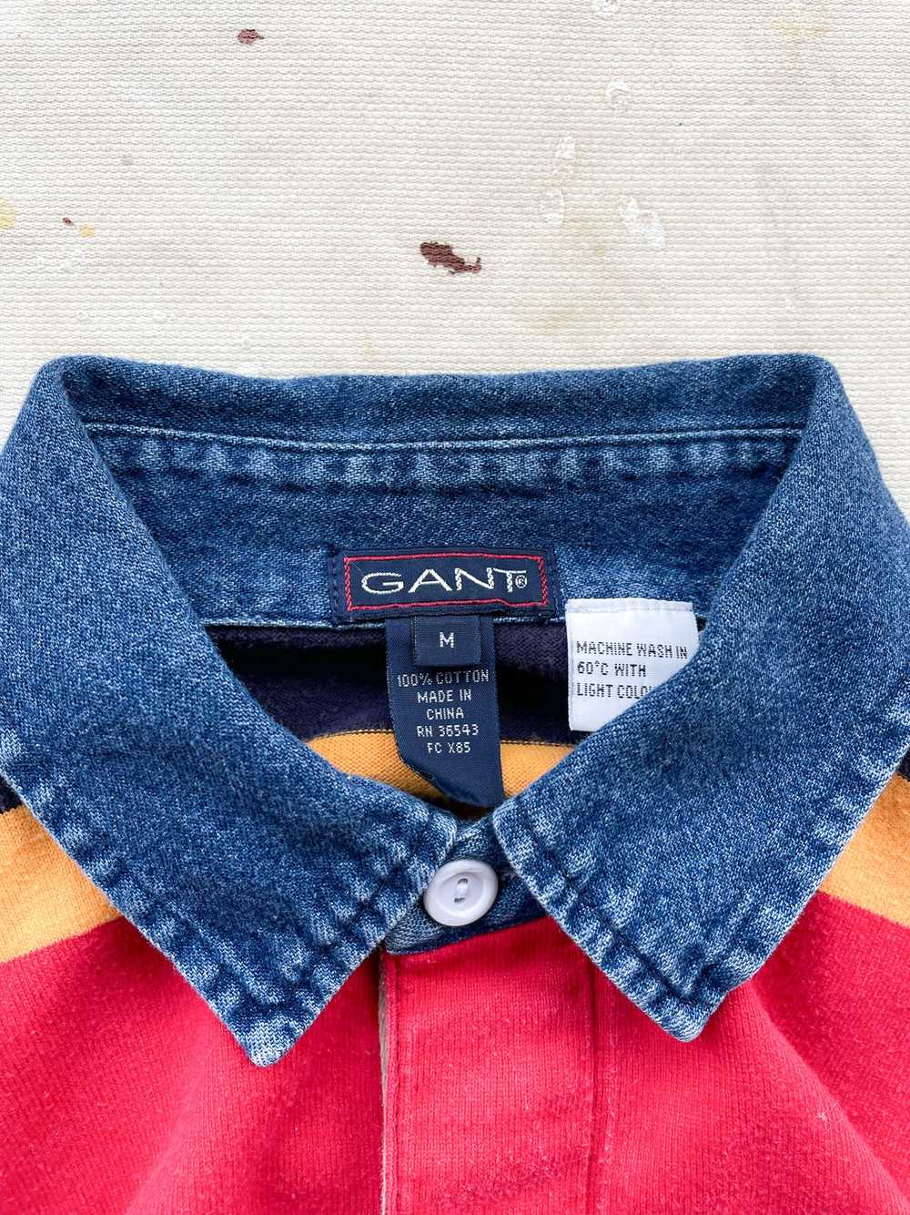 90's Gant Rugby Shirt—[M] - image 3