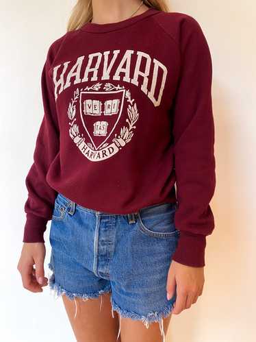70's Harvard University Crewneck—[S] - image 1