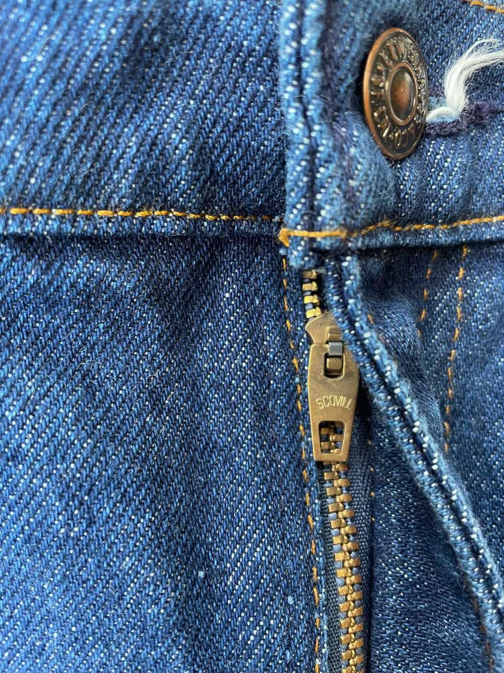 80's Levi's 505 Orange Tab Jeans—[32X30] - image 4