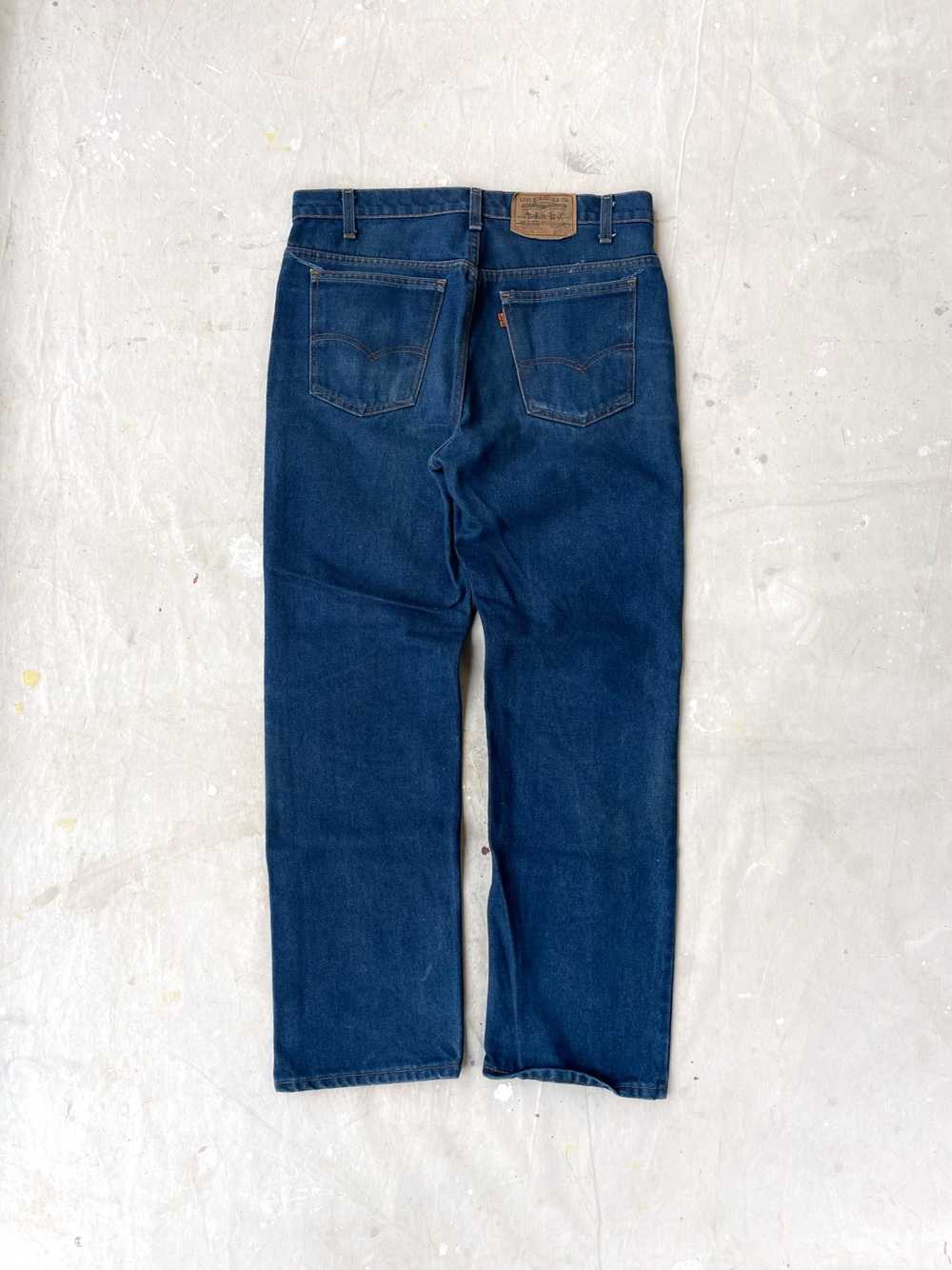 70's Levi's 508 Orange Tab Jeans—[35x32] - image 2