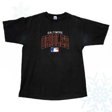 MLB Baltimore Orioles Genuine Merchandise Youth Size Medium Logo T-Shirt dc7