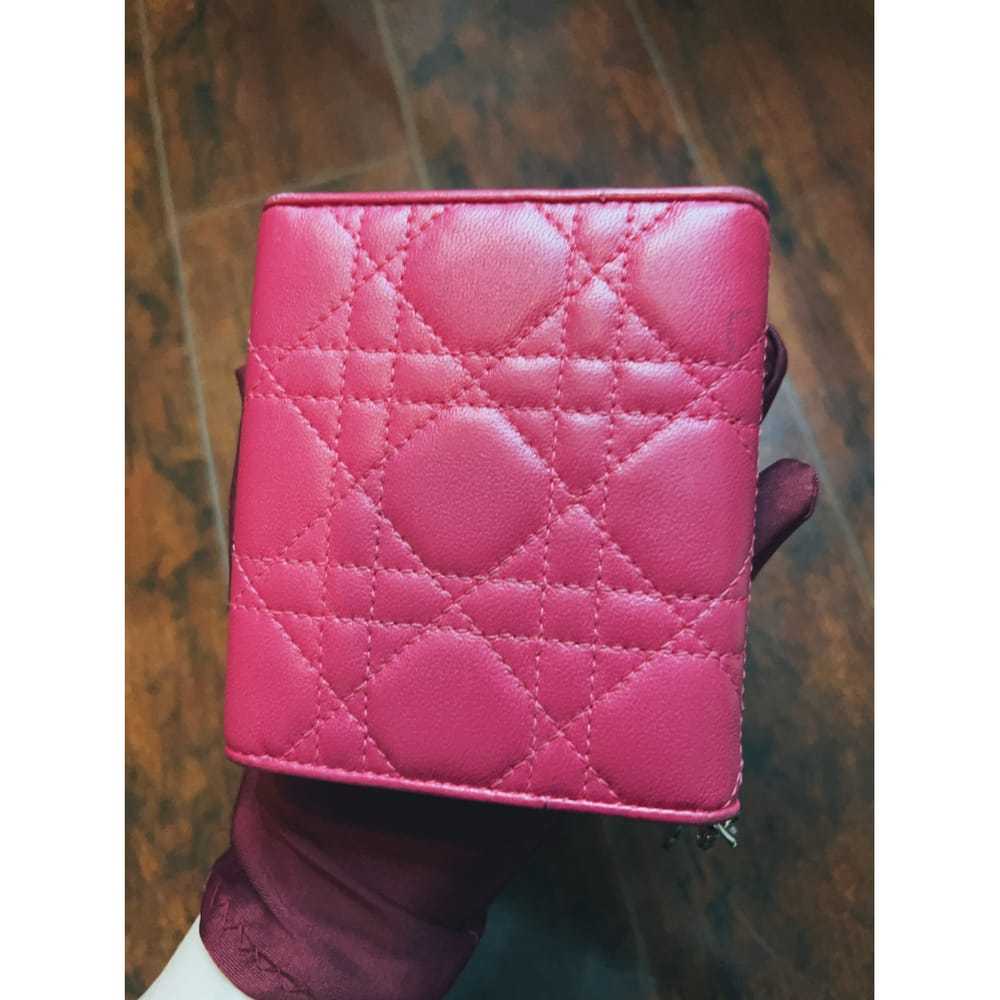 Dior Leather wallet - image 2