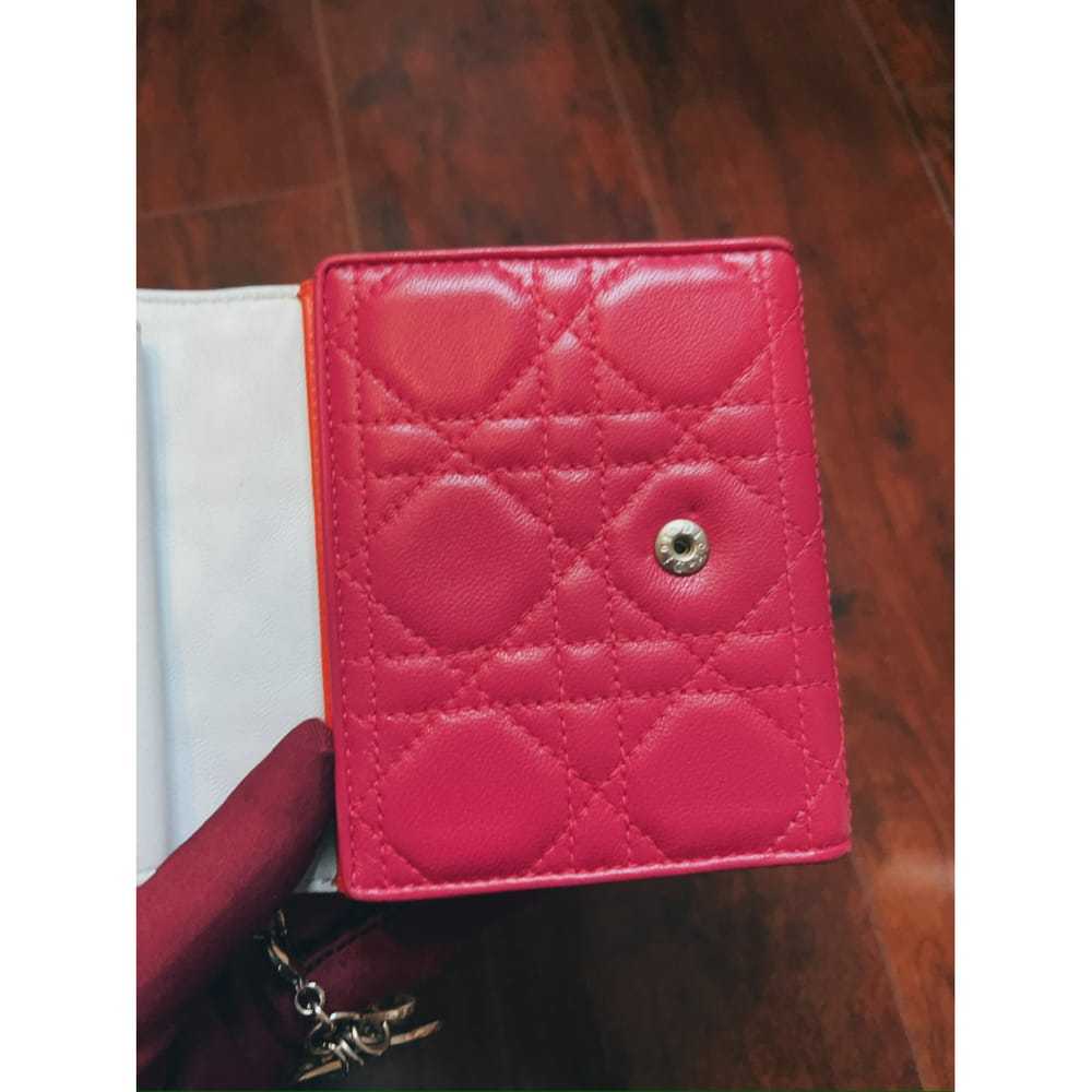 Dior Leather wallet - image 3