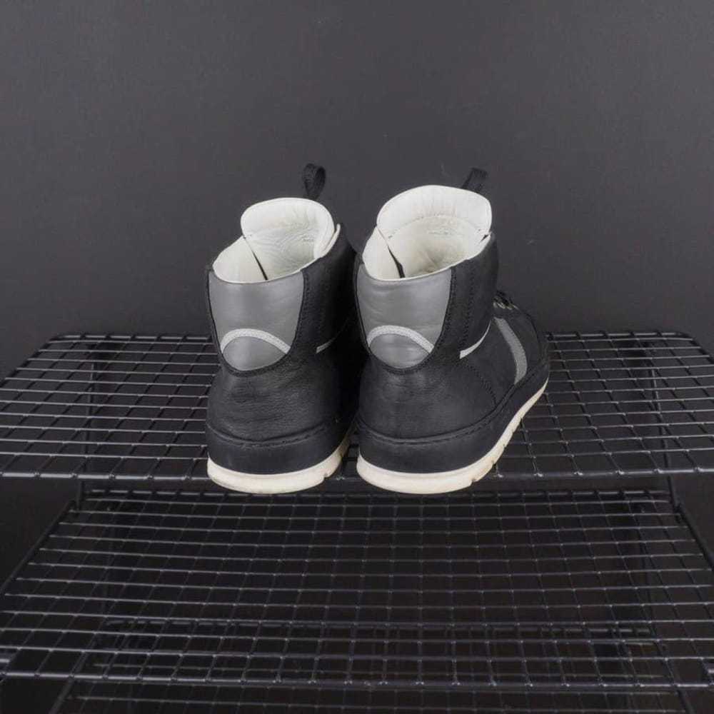 Dior Homme Leather high trainers - image 7