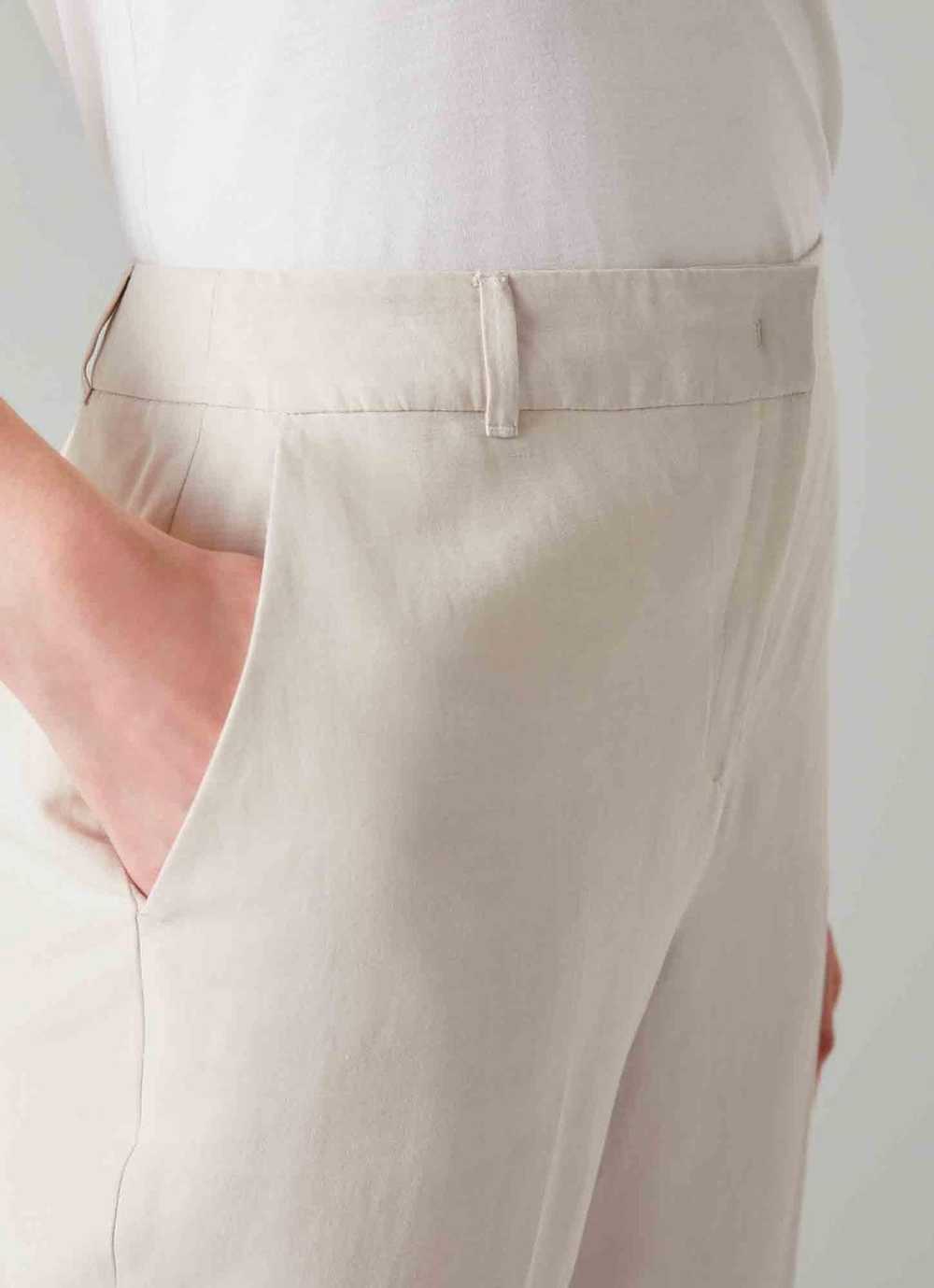 Circular Clothing Pantalon en lin LK Bennett ecru… - image 5