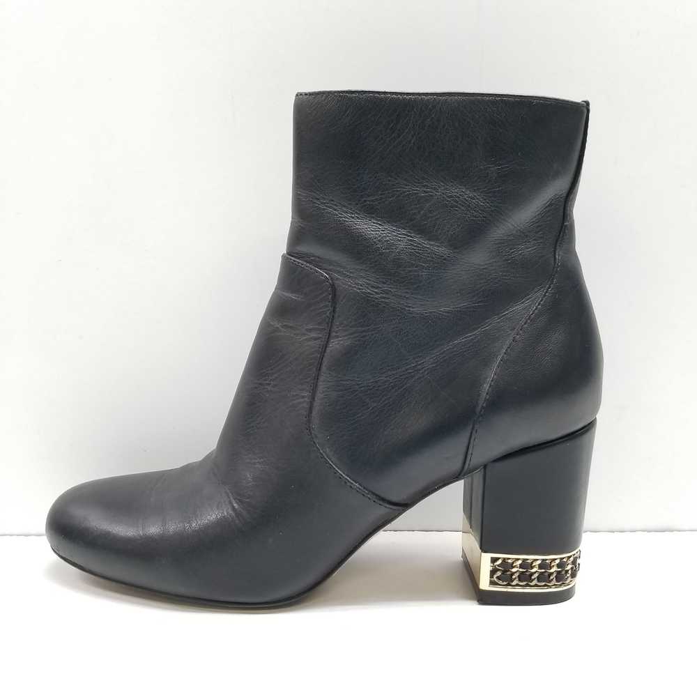 Karl Lagerfeld Paris Leather Boots Black 6 - image 1