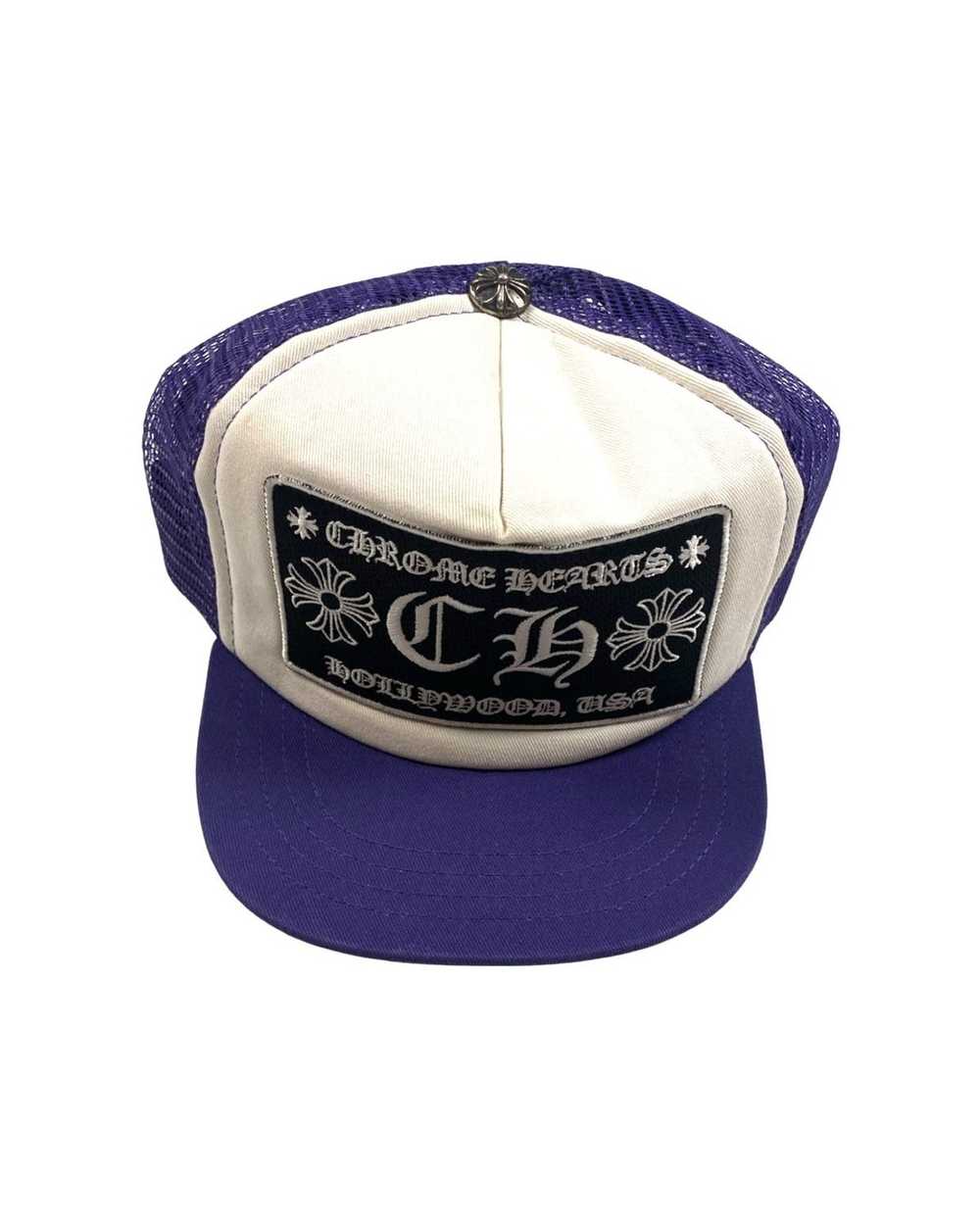 Chrome Hearts VERY RARE Purple trucker hat / cap - image 1