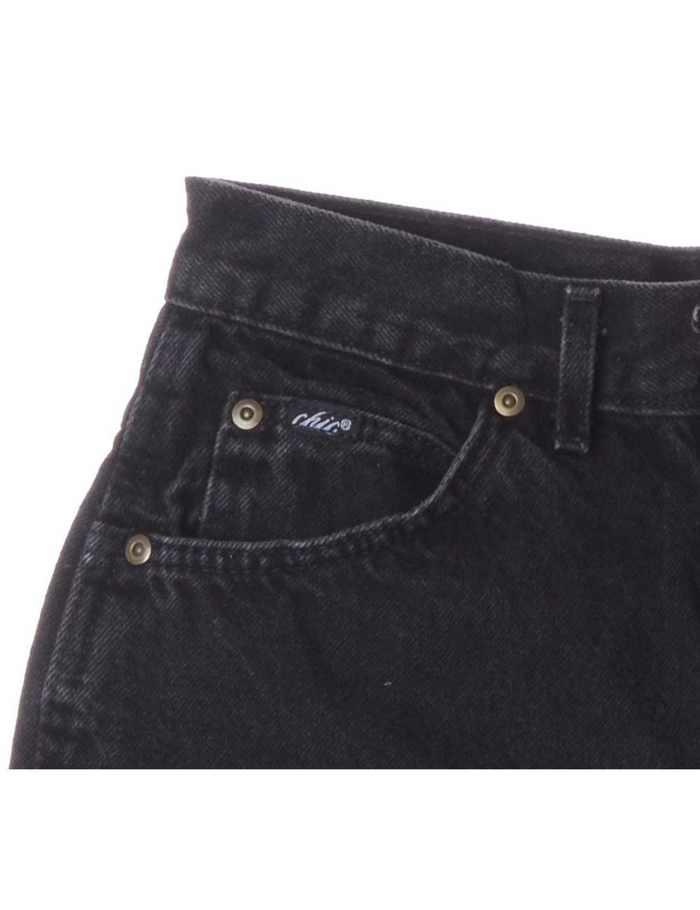 Label GRL PWR Embroidered Denim Shorts - image 3