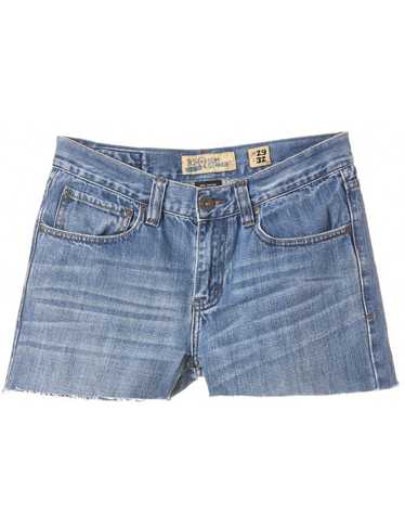 Reworked Molly Frayed Denim Shorts - W29