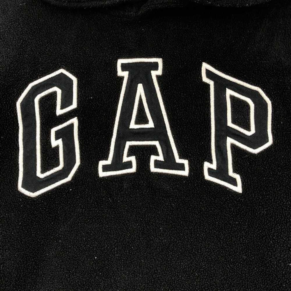 Gap Vintage GAP BIG LOGO Fleece Hoodie Pullover - image 4