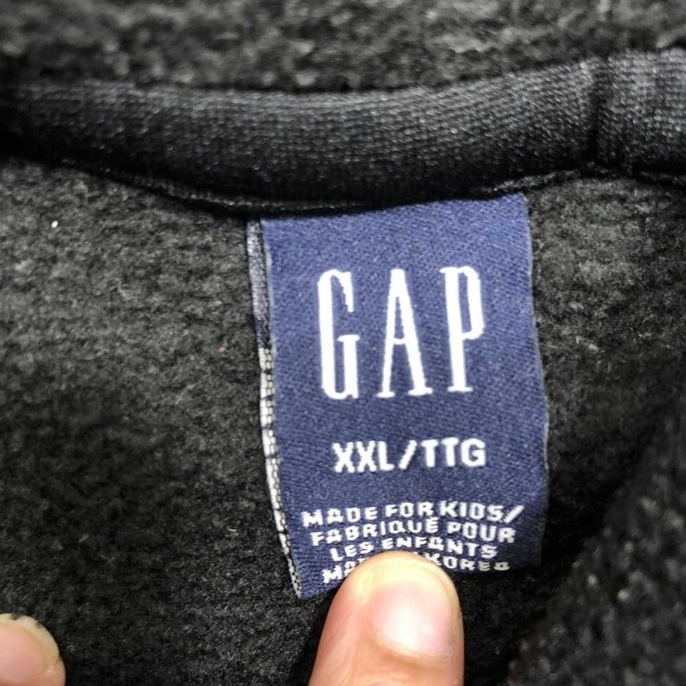 Gap Vintage GAP BIG LOGO Fleece Hoodie Pullover - image 6