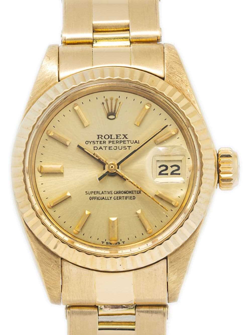 Rolex pre-owned Datejust 26mm - Gold - image 2