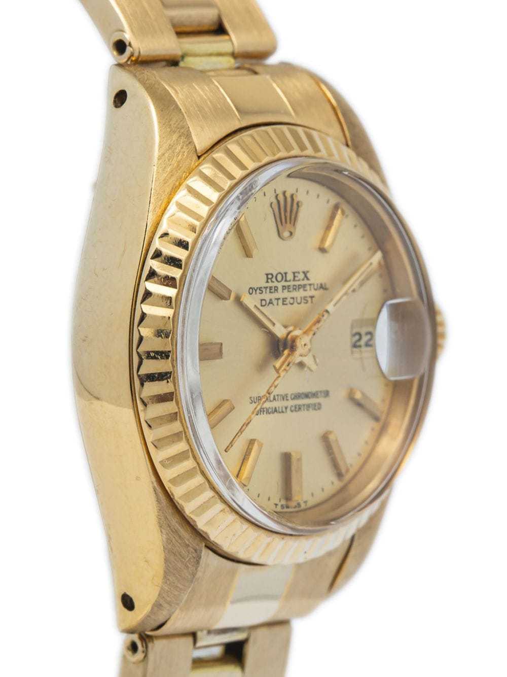 Rolex pre-owned Datejust 26mm - Gold - image 4