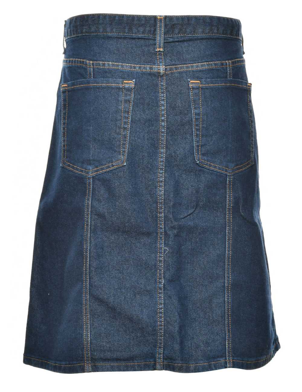 Tommy Hilfiger 1990s Denim Skirt - XL - image 2