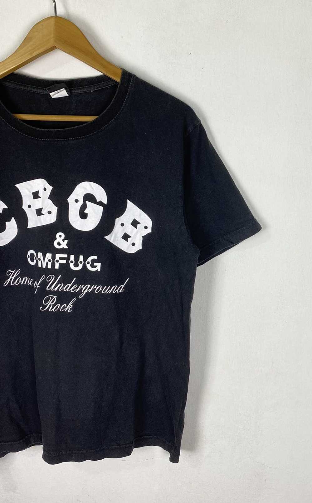 Band Tees × Vintage Vintage Bootleg CBGB Omfug Sh… - image 2