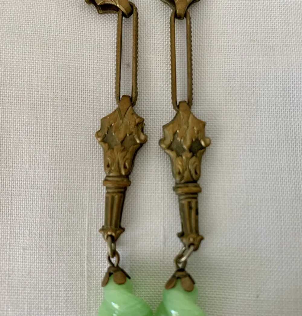 Czech Egyptian Revival Necklace - 1930's - image 5