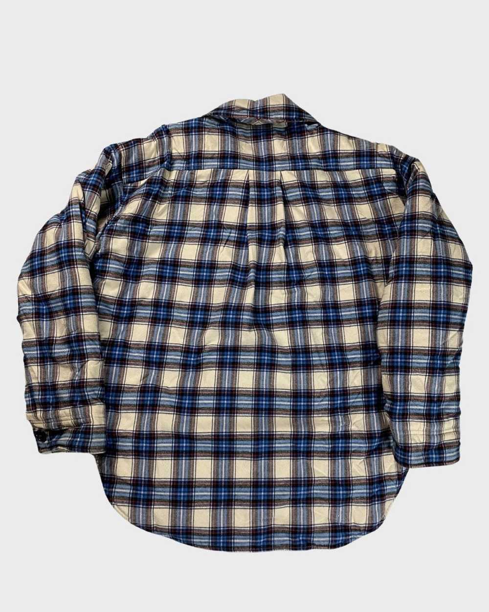 Balenciaga SZ44 Padded checkered flannel jacket i… - image 2
