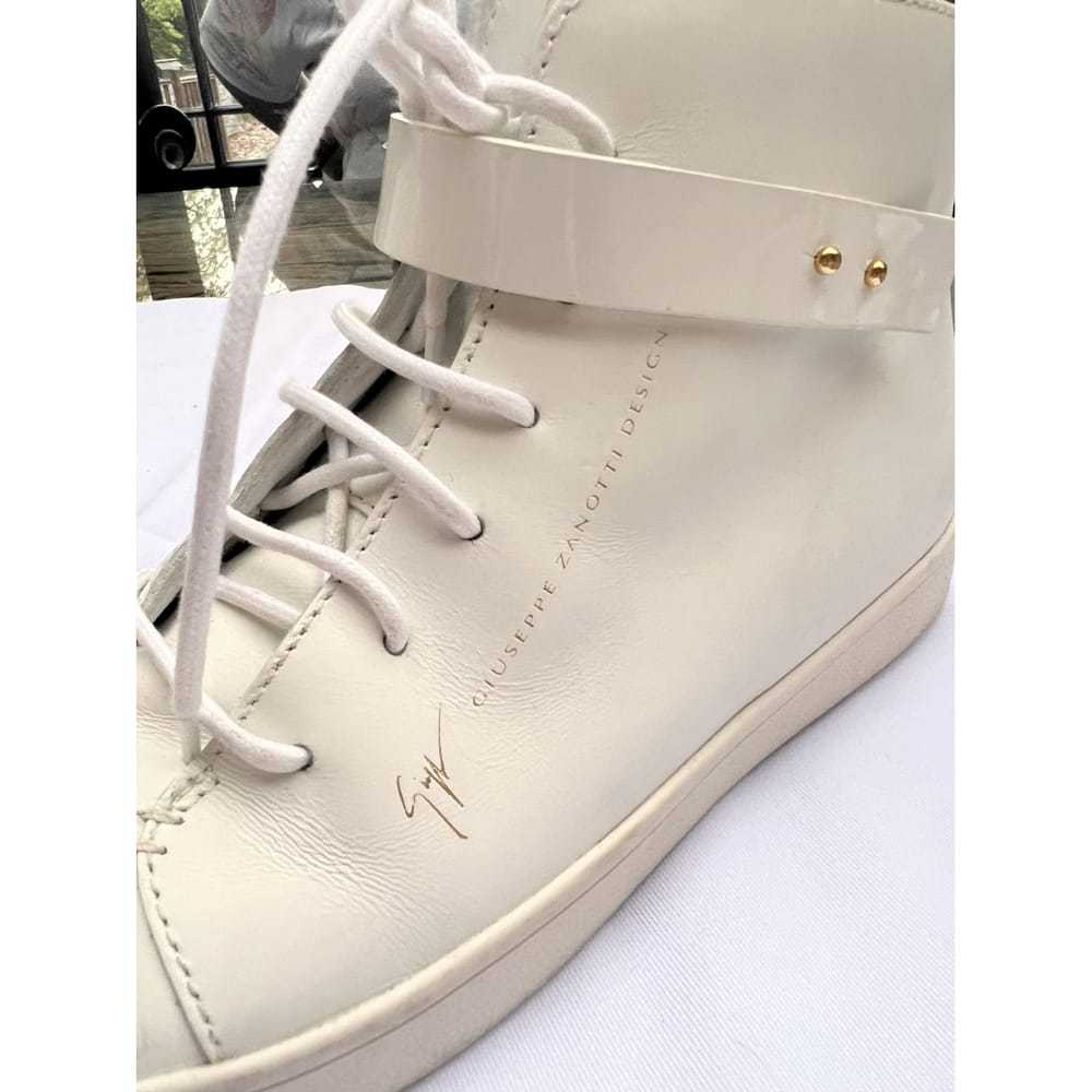 Giuseppe Zanotti Coby leather trainers - image 4