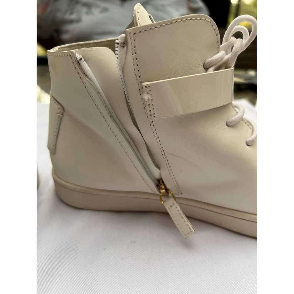 Giuseppe Zanotti Coby leather trainers - image 5