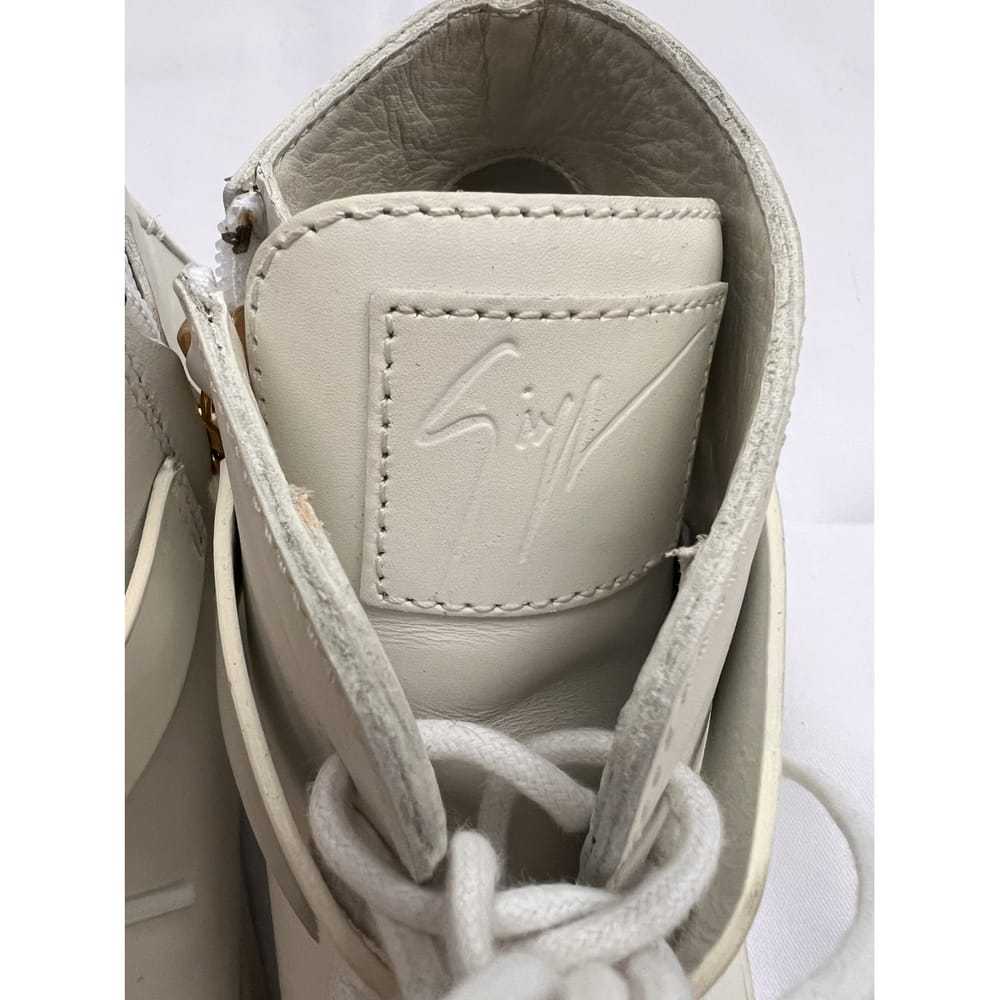 Giuseppe Zanotti Coby leather trainers - image 8