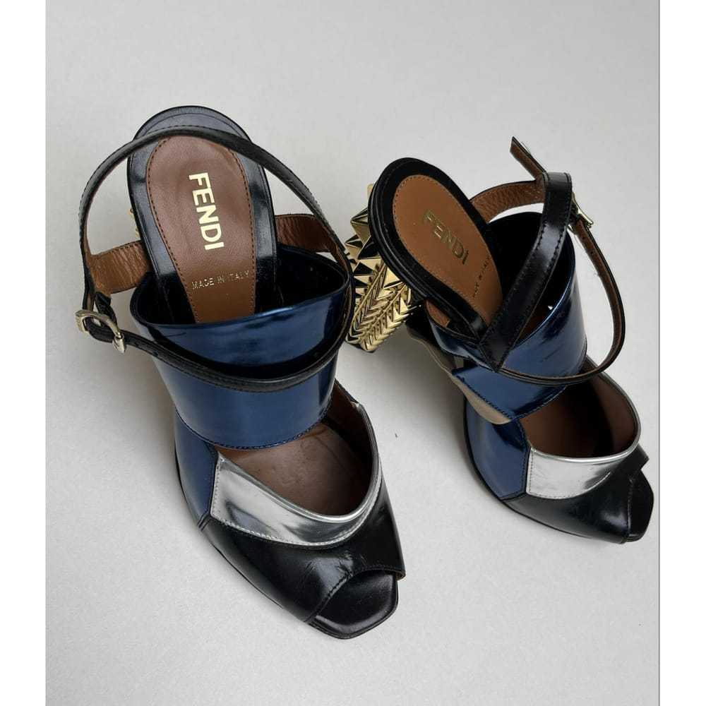 Fendi Colibri leather sandals - image 10