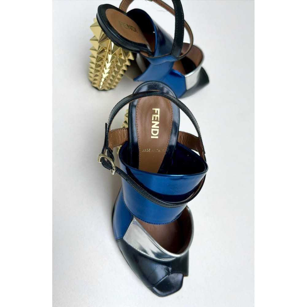 Fendi Colibri leather sandals - image 11