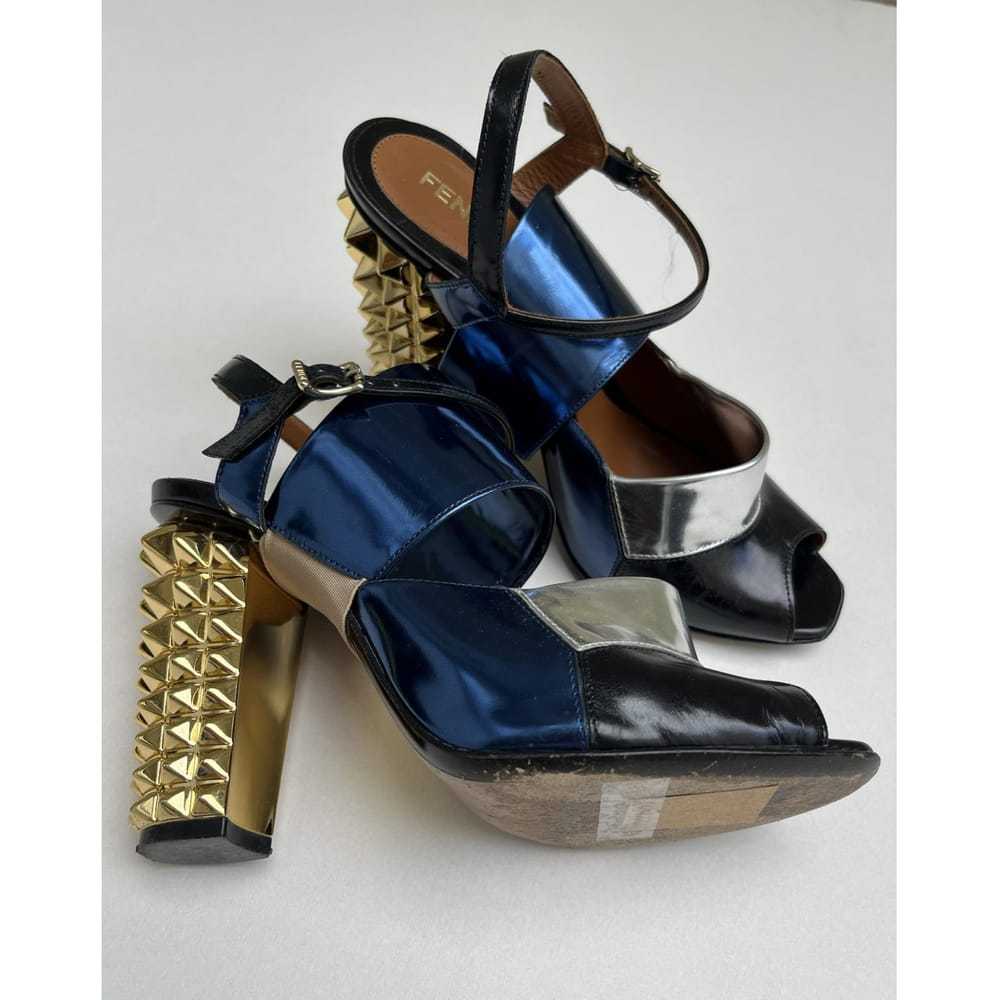 Fendi Colibri leather sandals - image 2