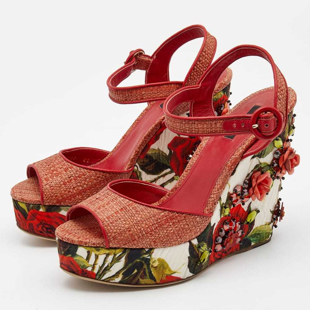 Dolce & Gabbana Cloth sandal - image 2