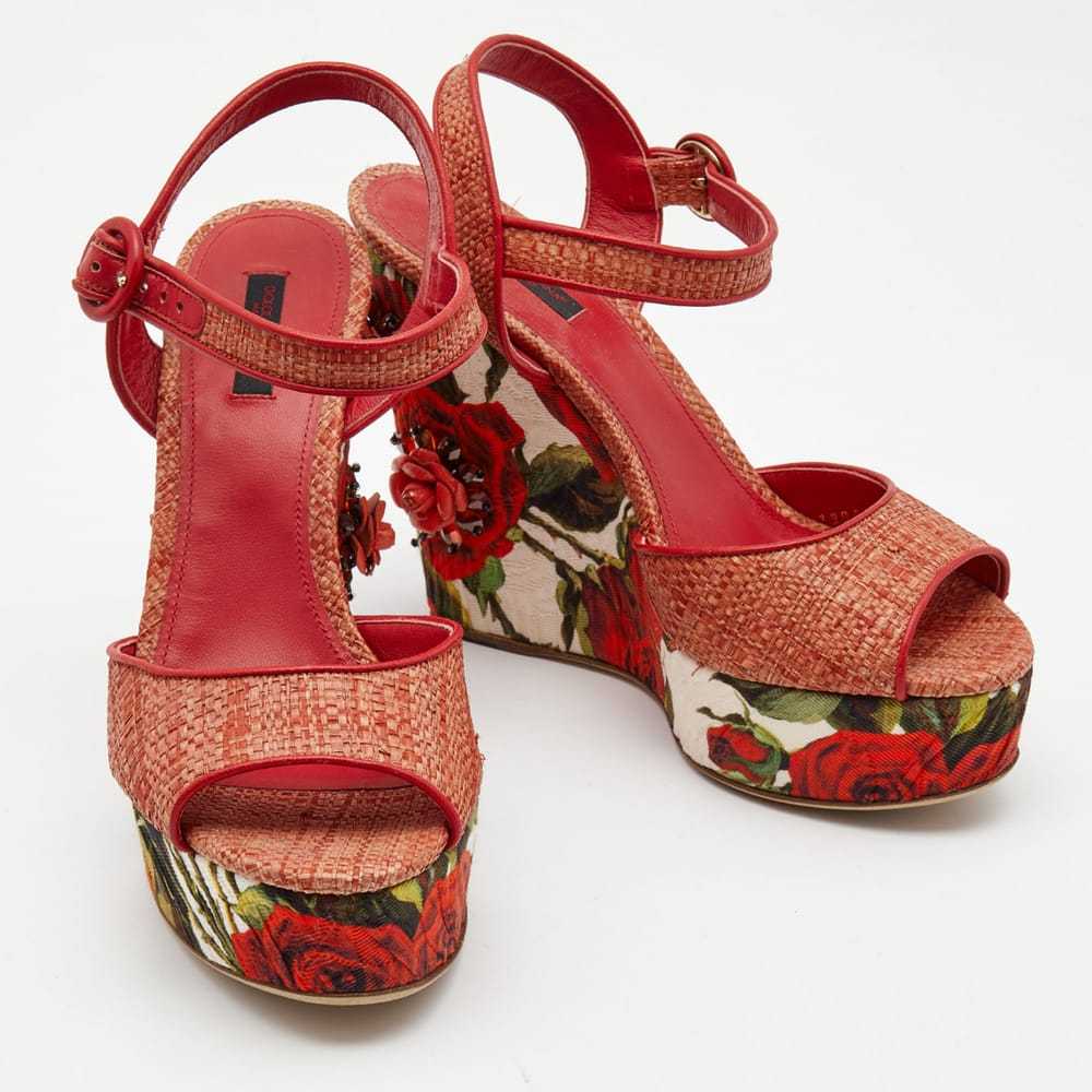 Dolce & Gabbana Cloth sandal - image 3
