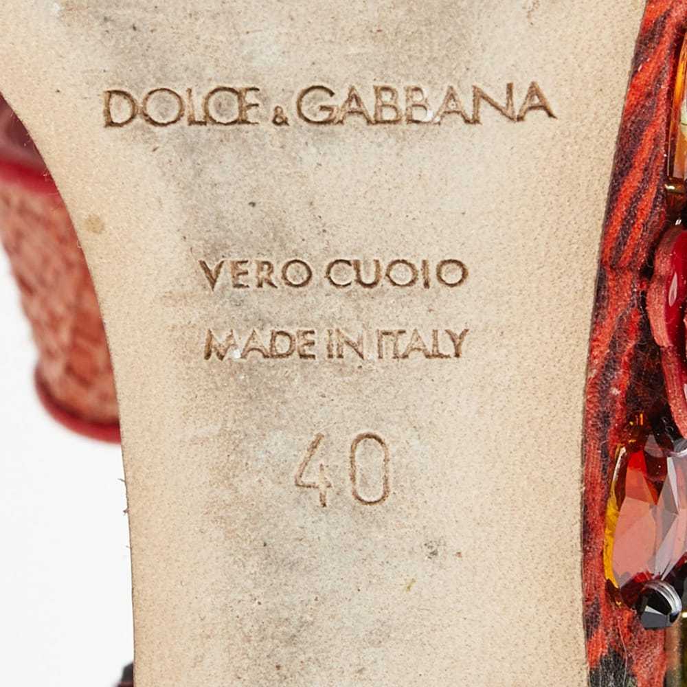 Dolce & Gabbana Cloth sandal - image 6