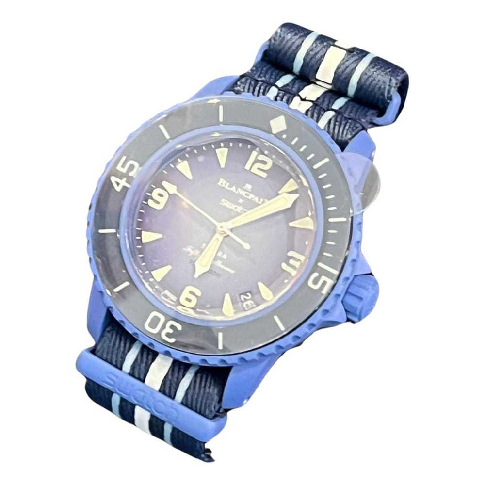 Blancpain X Swatch Ceramic watch - image 1