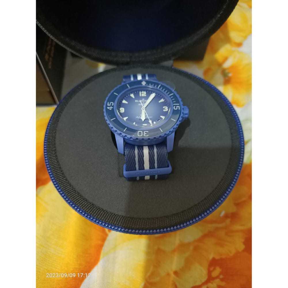 Blancpain X Swatch Ceramic watch - image 4