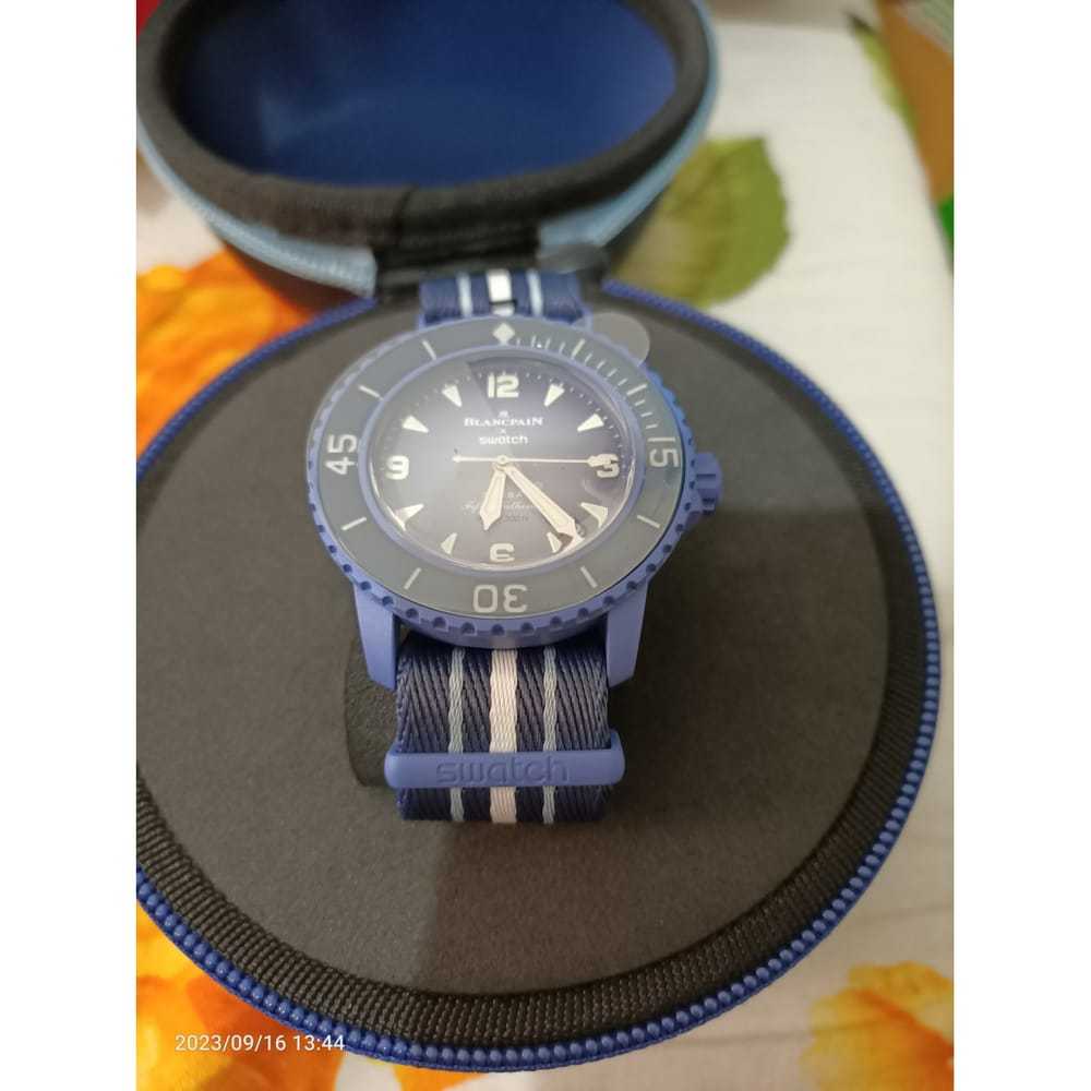 Blancpain X Swatch Ceramic watch - image 6