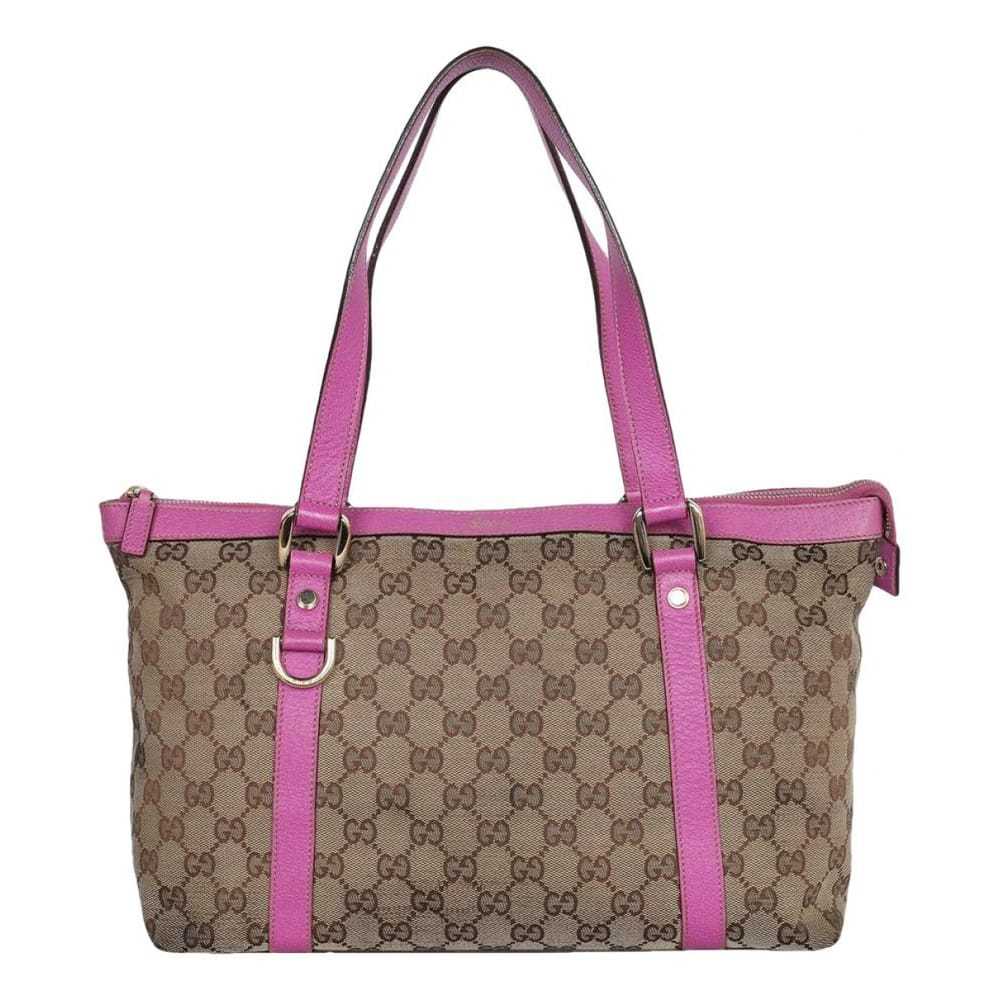 Gucci Gg Running leather handbag - image 1