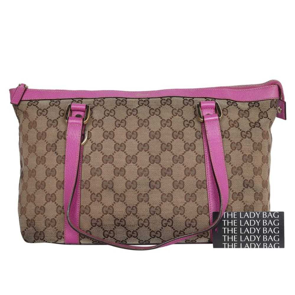 Gucci Gg Running leather handbag - image 3