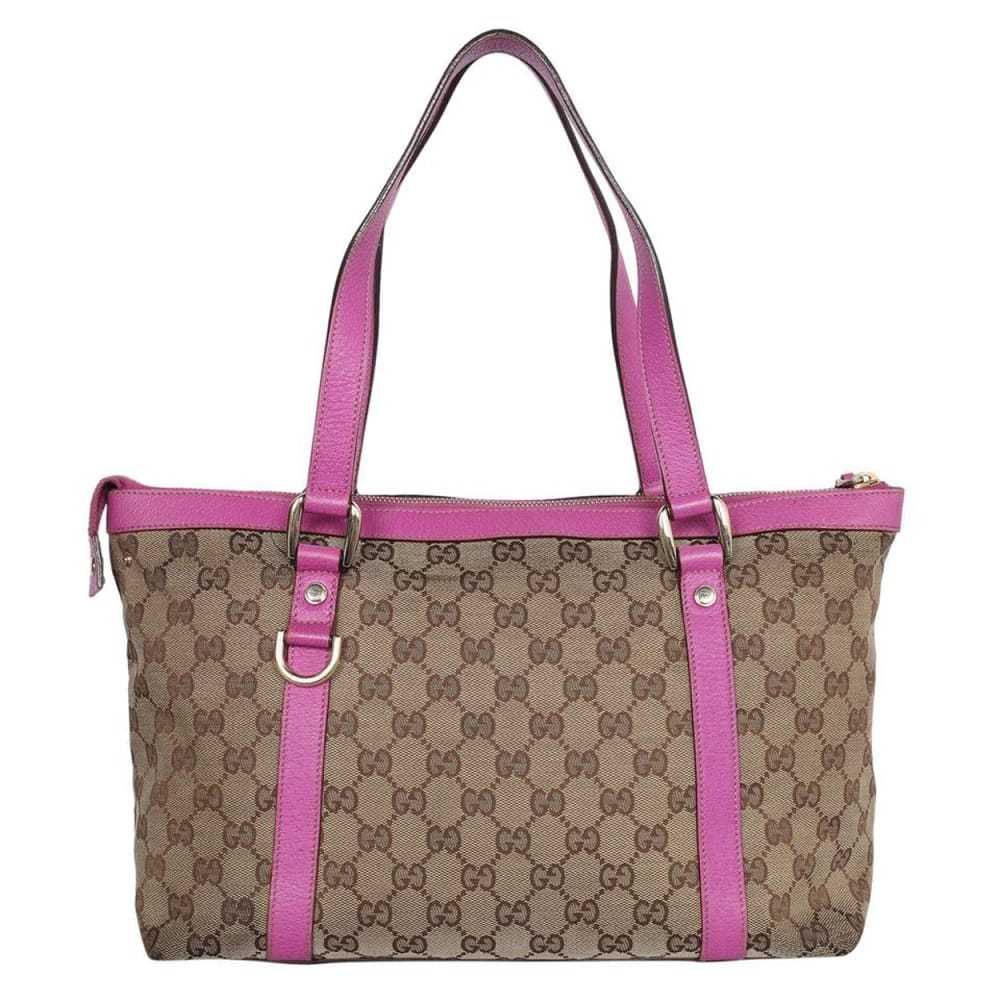 Gucci Gg Running leather handbag - image 4