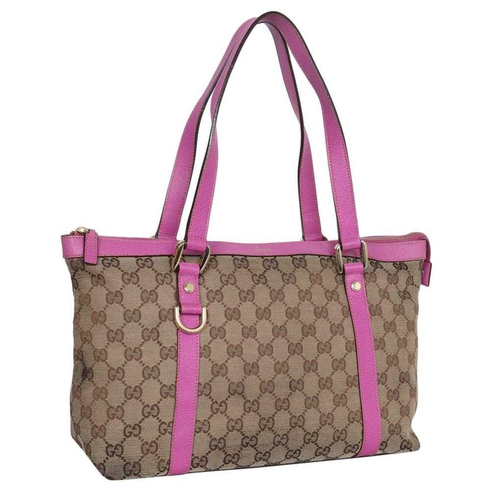 Gucci Gg Running leather handbag - image 6