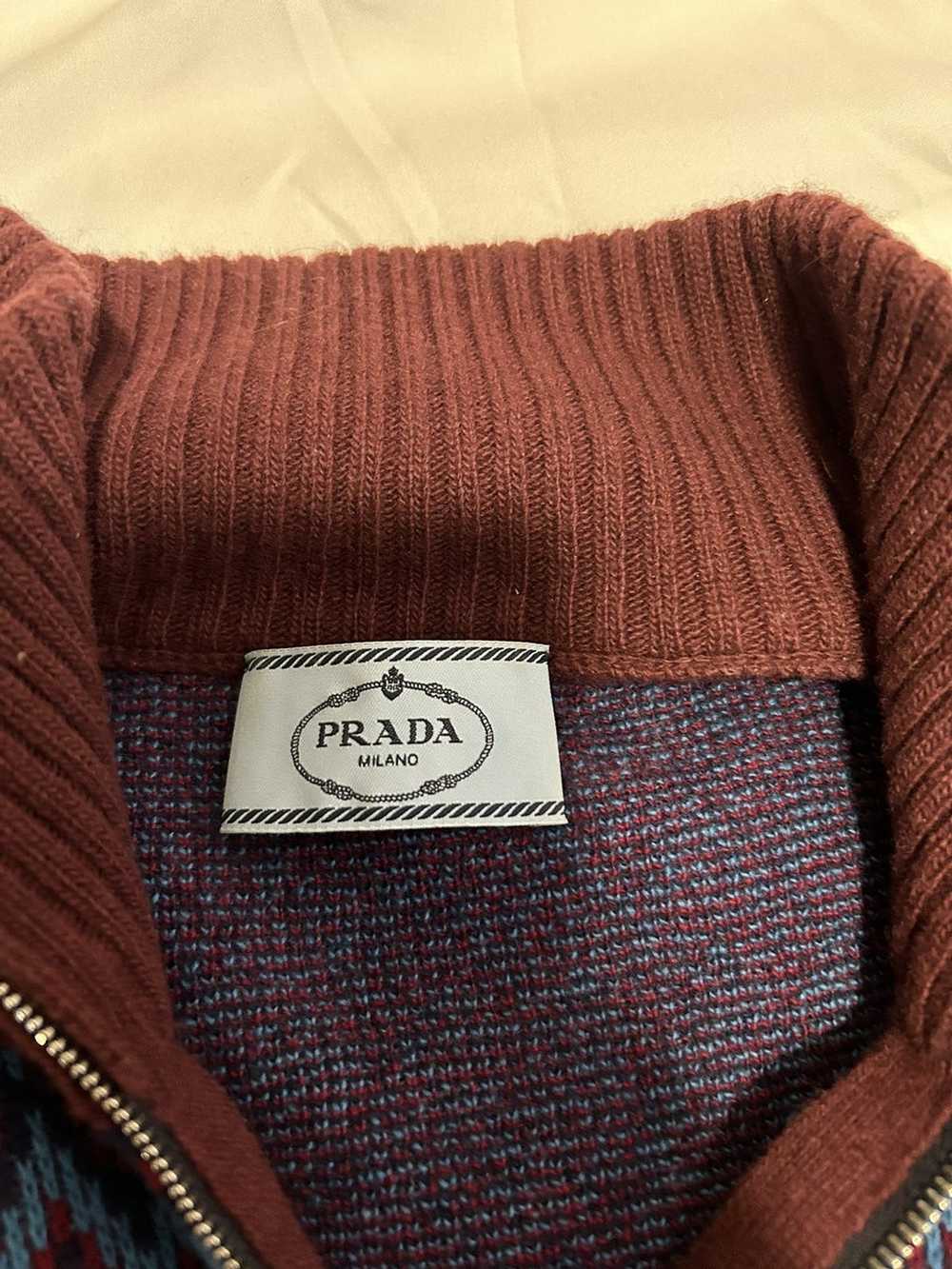 PRADA◇19SS/WOOL SWEATER/セーター/50/ウール/バージンウール