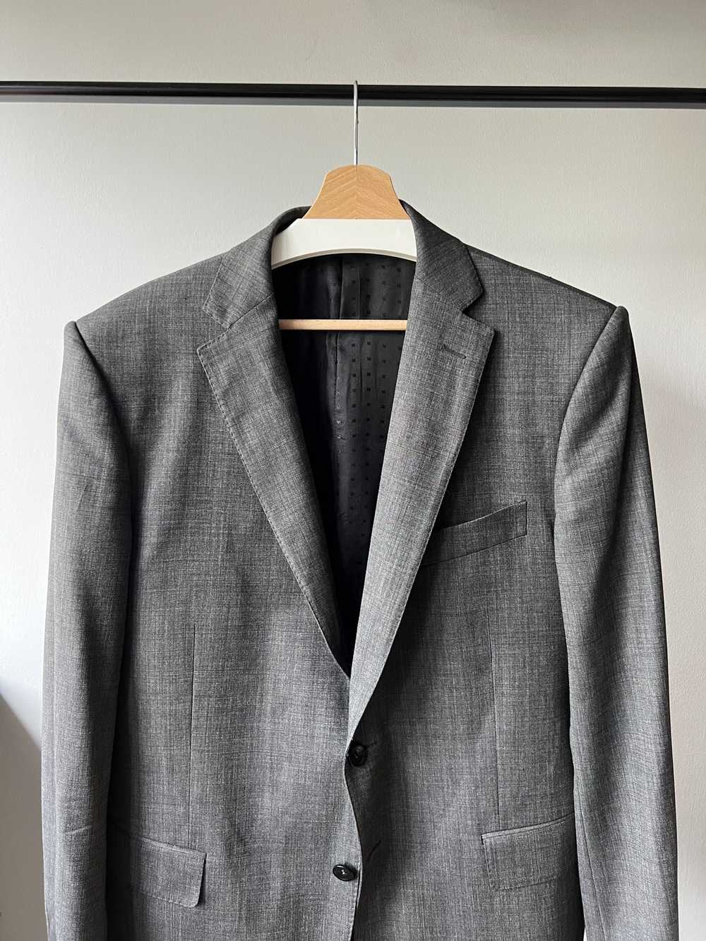 Pal Zileri Pal Zileri Lab. Wool Solid Gray Blazer… - image 3