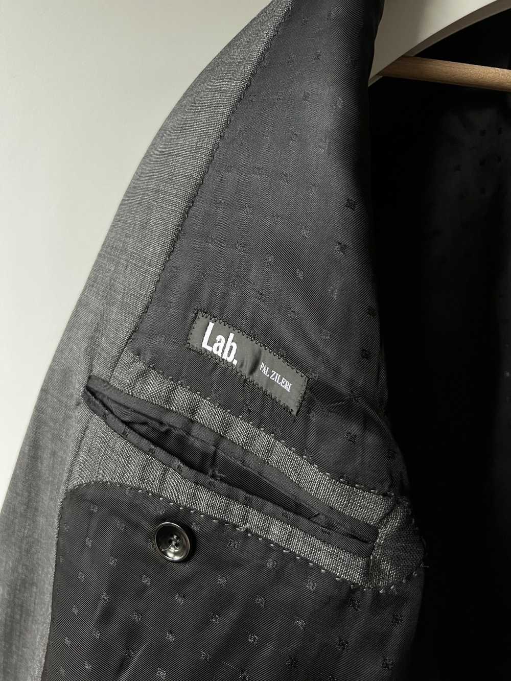 Pal Zileri Pal Zileri Lab. Wool Solid Gray Blazer… - image 9