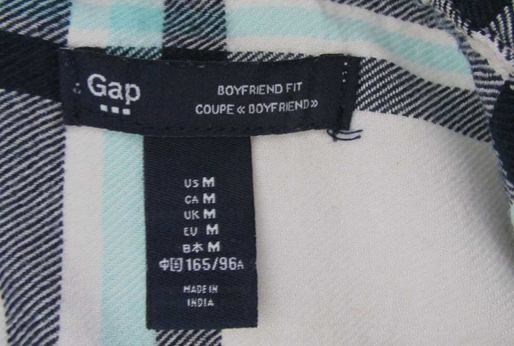 Gap GAP "Boyfriend Fit" Women's L/Sleeve Shirt Si… - image 2