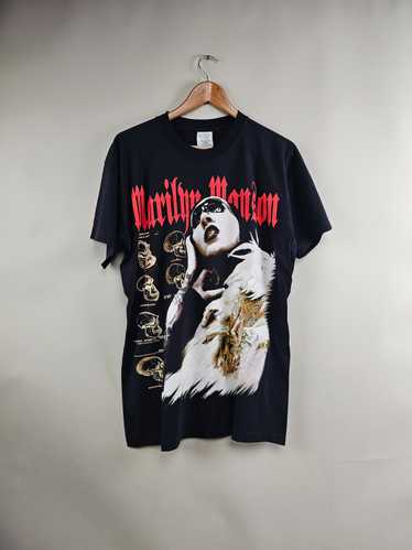 Band Tees × Rock Tees × Vintage 90s Marilyn Manso… - image 1