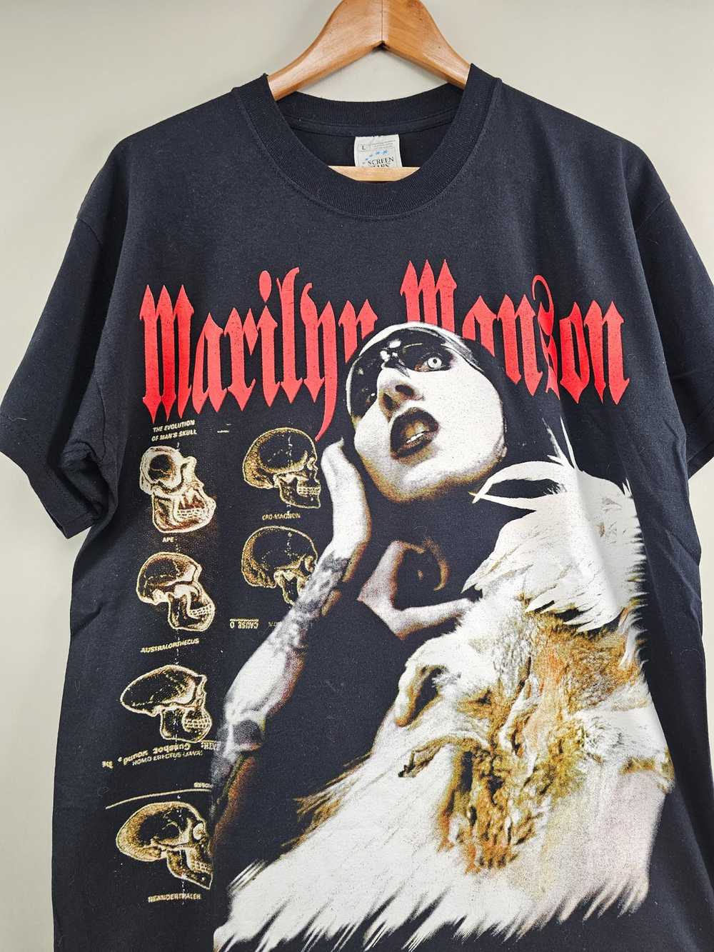 Band Tees × Rock Tees × Vintage 90s Marilyn Manso… - image 2