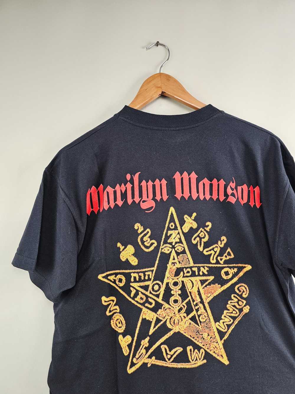 Band Tees × Rock Tees × Vintage 90s Marilyn Manso… - image 5